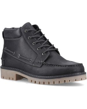 Sperry Top-Sider Baltimore Leather Ankle Boots - Black