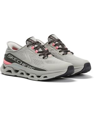 Skechers Slip-Ins Glide Step Altus Mesh Trainers - Grey
