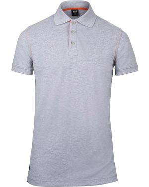 Helly Hansen Workwear Oxford Cotton Polo Shirt - Grey