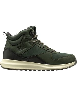 Helly Hansen Sport Corru Leather Dark Utility/Beluga Boots - Green