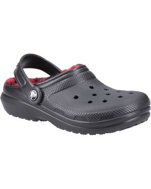 Crocs™ Classic Lined Synthetic/Buffalo Clogs - Grey