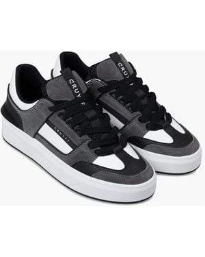 Cruyff Kickturn Leder Sneaker - Schwarz