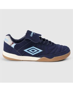 Umbro Speciali Tr Suede Dark/Vista/ Sand Trainers - Blue