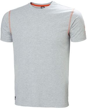 Helly Hansen Oxford Cotton T-Shirt - Grey