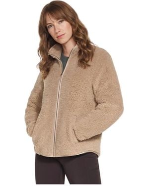 Skechers Skech-Sherpa Jacket Fleece Jackets - Natural