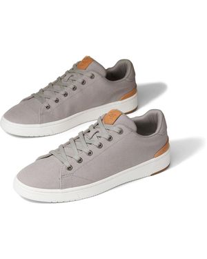 TOMS Travel Lite 2.0 Low 100% Cotton Sneakers - Gray