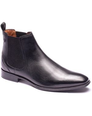 Base London Ellison Leather Boots - Blue