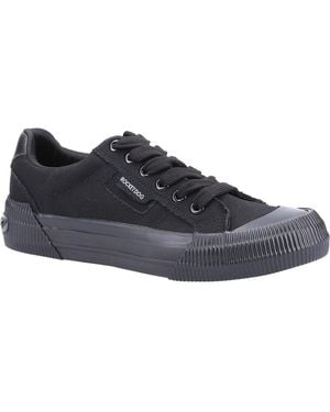 Rocket Dog Cheery Canvas Trainers - Black