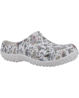 Muck Boot Muckster Lite Synthetic/Floral Print Clogs - Grey