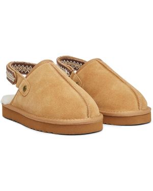 Osprey The Constellation Suede Slippers - Brown