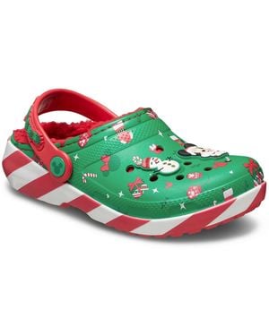 Crocs™ Disney Christmas Synthetic Multi Clogs - Green