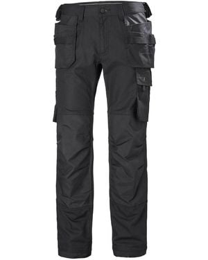 Helly Hansen Workwear Oxford Construction Cotton Work Trousers - Grey