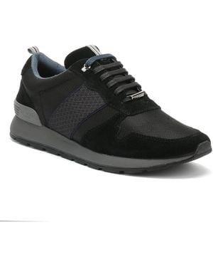 Ted Baker Mens Black Hebey Trainers