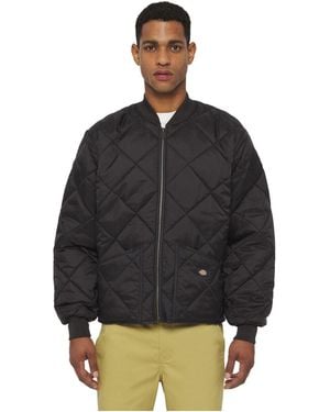 Dickies Diamond Quilted Jacket Nylon - Black