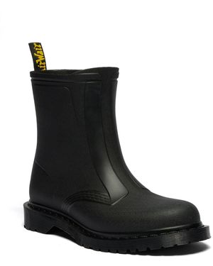 Dr. Martens 1460 Rain Pull on Bottes En Caoutchouc - Noir