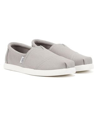 TOMS Alp Fwd Canvas Drizzle Espadrilles - White