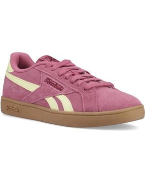 Reebok Court Retro Textile Studiopink/Yel/Haze/Blkcherry Trainers - Purple
