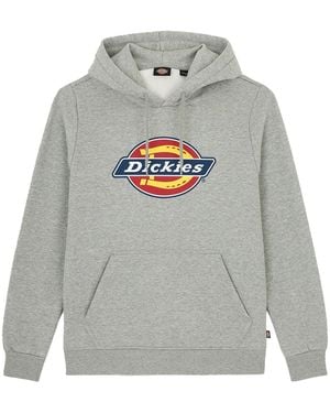 Dickies Icon Logo Hoodie Hooded Sweatshirt - Grey