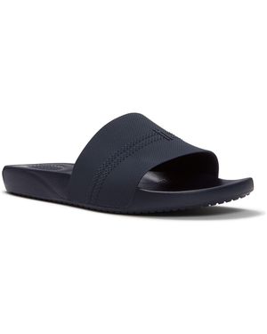 Fitflop Iqushion Pool Polyurethane Midnight Slides Pu - Blue
