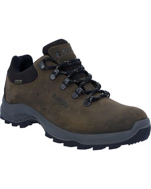 Hi-Tec Walk Lite Camino Ultra Leather Hiking Boots - Black