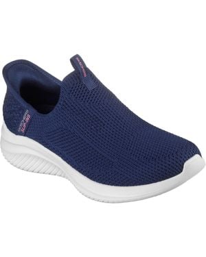 Skechers Ultra Flex 3.0 Easy Win 150450-Nvy Slip On Shoes - Blue