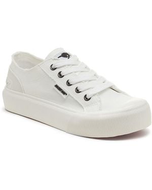 Rocket Dog Jazzin Plus 12A Cotton Trainers - White