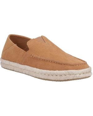 TOMS Alonso 100% Cow Espadrilles - Brown