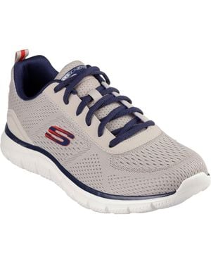 Skechers Track Leshur Herren Sneaker Aus Polyester - Blau