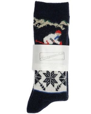 Anonymous Ism Ski Jq Crew Socks - Black