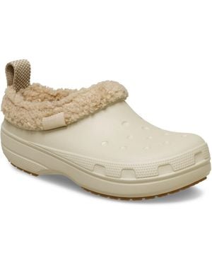 Crocs™ Classic Lined Shorty Thermoplastische Sandsteinsandalen - Weiß