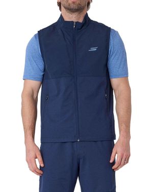 Skechers Weekend Vest Gilets - Blue