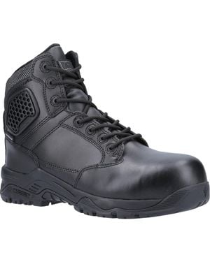 Magnum Strike Force 6.0 Leather Safety Boots - Black