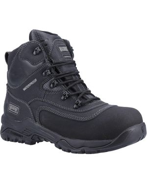 Magnum Broadside 6.0 Wp Synthetic Safety Boots - Blue