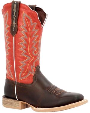 Durango Lady Rebel Pro Leather Hickory/Chili Pepper Boots - Brown