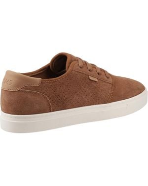 TOMS Carlo 2.0 Chaussures De Sport En Cuir - Marron