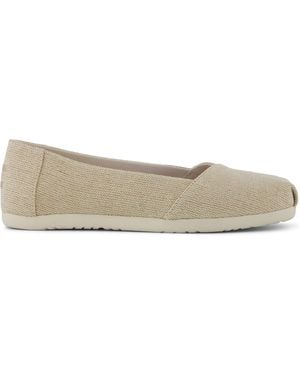 TOMS Alpargata Ballet Textile Champagne Espadrilles - Natural