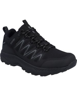 Hi-Tec Stealth Low Synthetic /Dark Hiking Boots - Black
