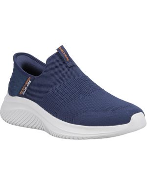 Skechers Ultra Flex 3.0 Smooth Step 232450W-Nvy Slip On Shoes - Blue