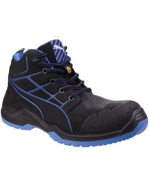 PUMA Krypton Nubuck Safety Boots - Blue