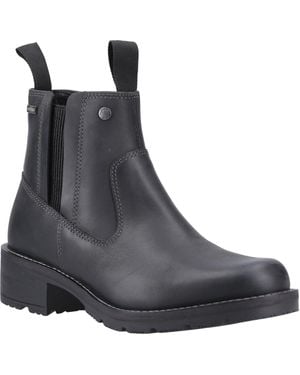 HUNTER Skye Dealer Ankle Boots - Black