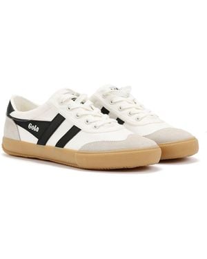 Gola Badmington Off/ Trainers - White