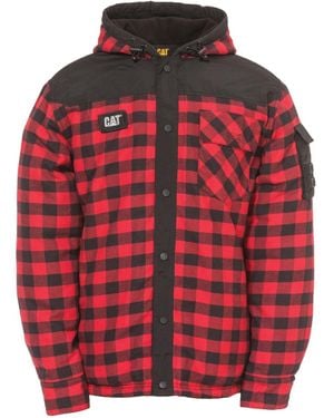 Caterpillar Sequoia Fleece Jacket - Red
