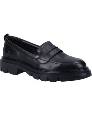 Hush Puppies Reece Leather Loafers - Blue