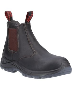 Hard Yakka Banjo Leather Safety Boots - Black