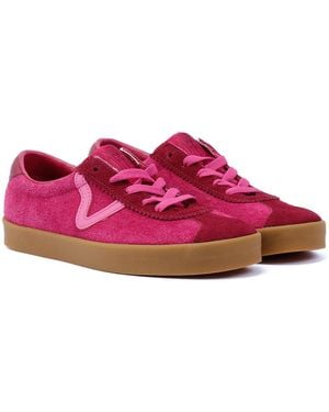 Vans Sport Low Suede Women's Fushsia Trainers - Pink