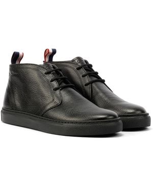 Ben Sherman Parka Leather Boots - Blue