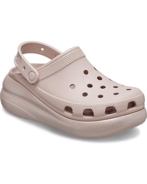 Crocs™ Classic Crush Synthetic Clay Clogs - Pink