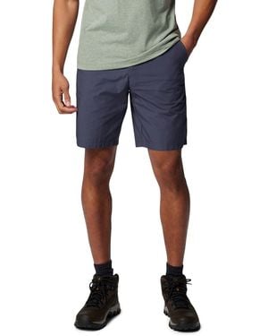 Columbia Washed Out Cotton Knee-Length Shorts - Blue