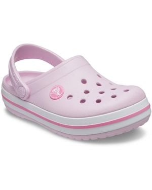 Crocs™ Crocband Synthetic Ballerina Loafers - Purple