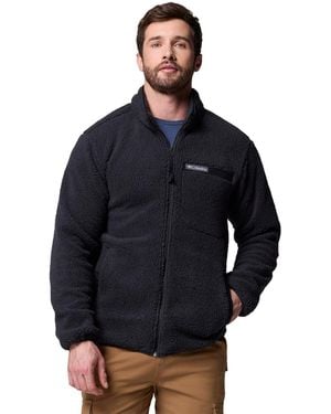 Columbia Rugged Ridge High Pile Full Zip Fleece Jacket - Blue